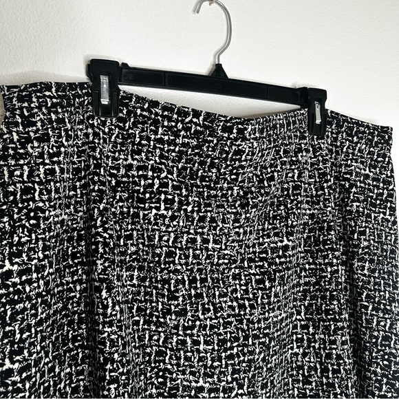 MICHAEL Michael Kors Womens Black &White Patterned Mini Stretch Pencil Skirt 20W - Picture 2 of 9